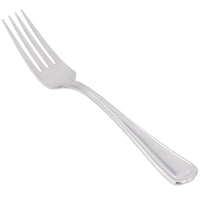 World Tableware 578 027 Fairfield 7 1/2" 18/0 Stainless Steel Heavy Weight Dinner Fork - 12/Pack