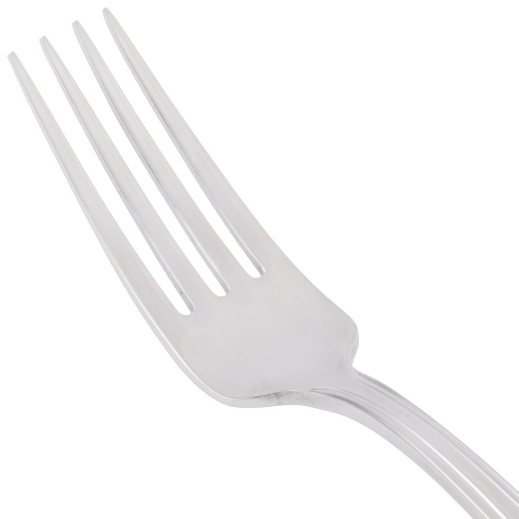 World Tableware 578 027 Fairfield 7 1/2" 18/0 Stainless Steel Heavy Weight Dinner Fork - 12/Pack