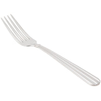 Oneida 2347FDIF Unity 7 3/4" 18/10 Stainless Steel Heavy Weight Table Fork - 12/Pack