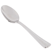 World Tableware 578 001 Fairfield 6" 18/0 Stainless Steel Heavy Weight Teaspoon - 12/Pack