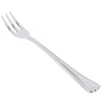 World Tableware 578 029 Fairfield 6" 18/0 Stainless Steel Heavy Weight Cocktail Fork - 12/Pack