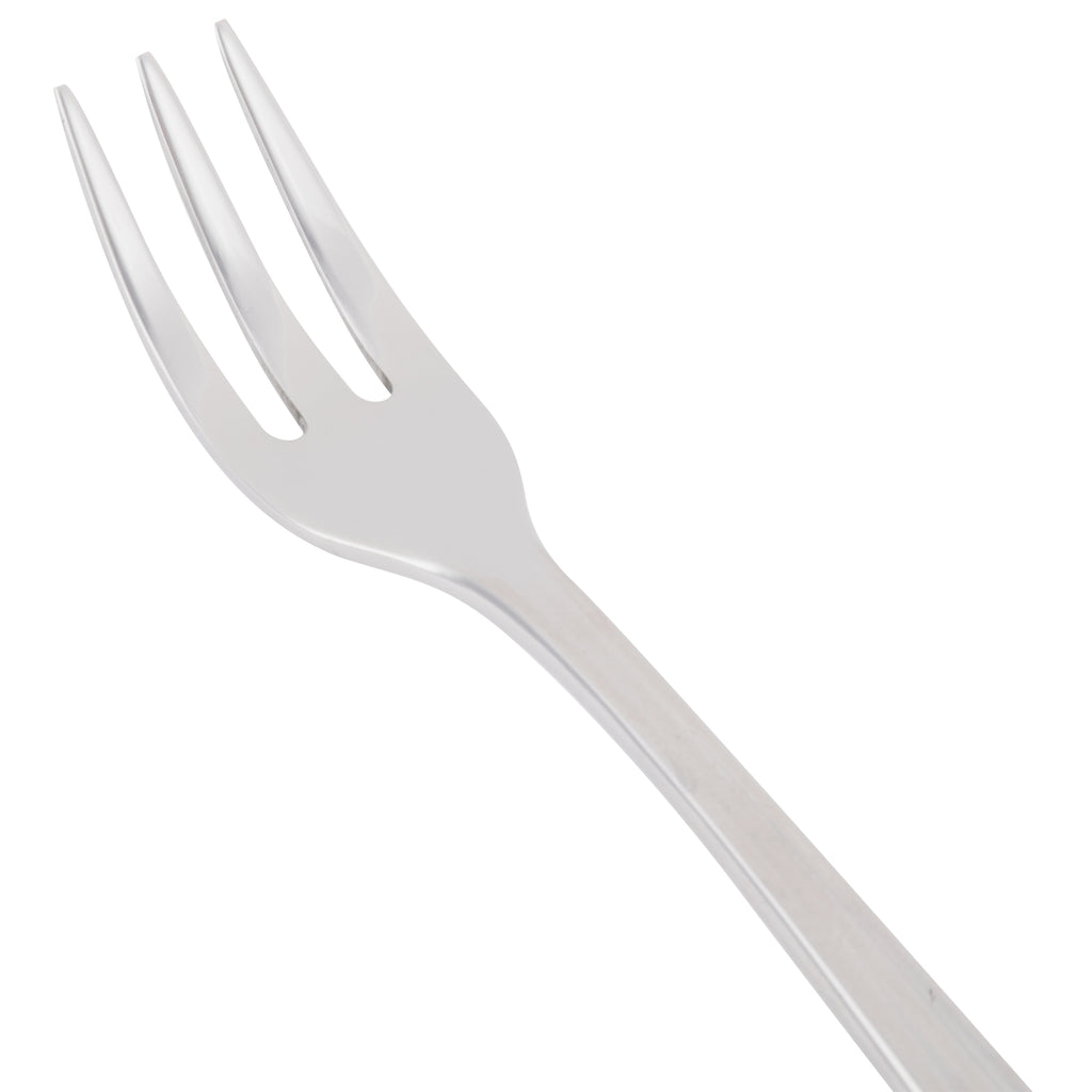 World Tableware 578 029 Fairfield 6" 18/0 Stainless Steel Heavy Weight Cocktail Fork - 12/Pack