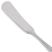 World Tableware 578 053 Fairfield 5 7/8" 18/0 Stainless Steel Heavy Weight Butter Spreader - 12/Pack