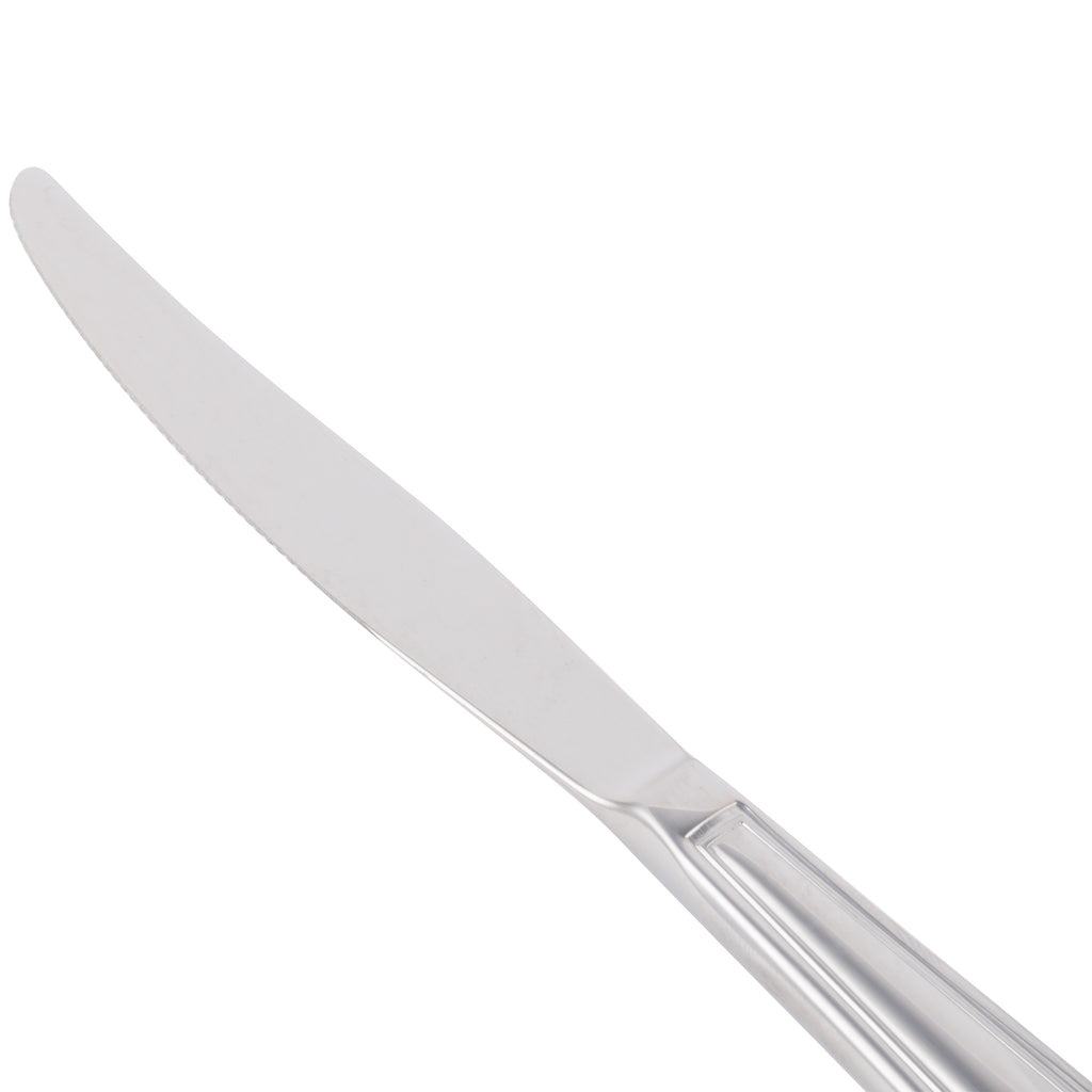 World Tableware 578 5762 Fairfield 8 1/4" 18/0 Stainless Steel Heavy Weight Steak Knife - 12/Pack
