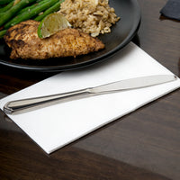 10 Strawberry Street LNCLN-DK Lincoln 18/0 Heavy Weight 8 3/4" Stainless Steel Dinner Knife - 12/Pack