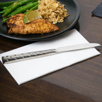 10 Strawberry Street PAN-DK Panther Link 18/0 Heavy Weight 9" Stainless Steel Dinner Knife - 12/Pack