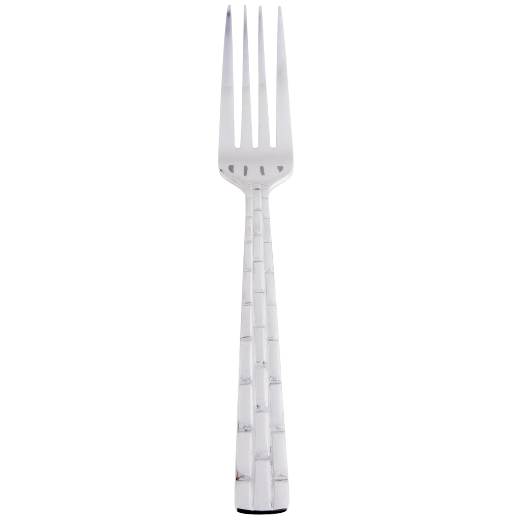 10 Strawberry Street PAN-DF Panther Link 18/0 Heavy Weight 8" Stainless Steel Dinner Fork - 12/Pack