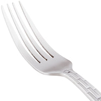 10 Strawberry Street PAN-DF Panther Link 18/0 Heavy Weight 8" Stainless Steel Dinner Fork - 12/Pack