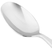 10 Strawberry Street DUB-DS Dubai 8 1/2" 18/0 Heavy Weight Stainless Steel Dinner Spoon - 12/Pack