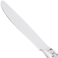 10 Strawberry Street PAN-DK Panther Link 18/0 Heavy Weight 9" Stainless Steel Dinner Knife - 12/Pack