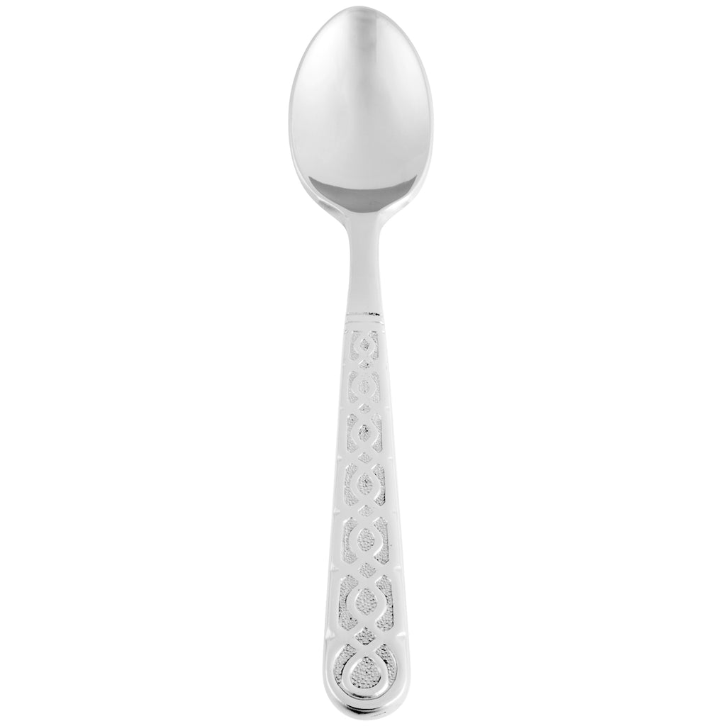 10 Strawberry Street DUB-TS Dubai 6 3/4" 18/0 Heavy Weight Stainless Steel Teaspoon - 12/Pack
