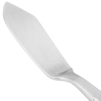10 Strawberry Street HAMF-BK Hammer Forged 7 1/4" 18/0 Heavy Weight Stainless Steel Butter Knife - 12/Pack