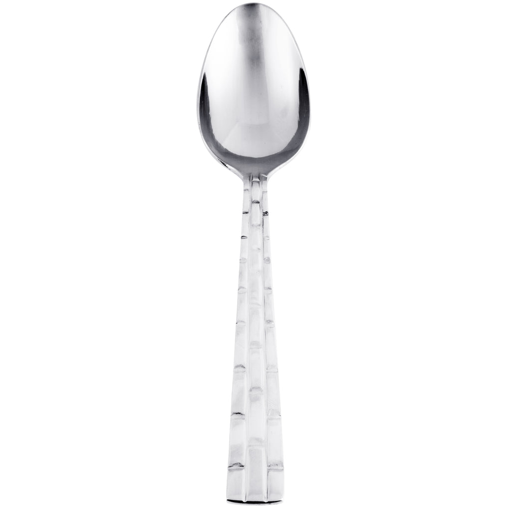 10 Strawberry Street PAN-TS Panther Link 18/0 Heavy Weight 6 3/4" Stainless Steel Teaspoon - 12/Pack