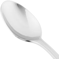 10 Strawberry Street LNCLN-TS Lincoln 18/0 Heavy Weight 6 1/4" Stainless Steel Teaspoon - 12/Pack