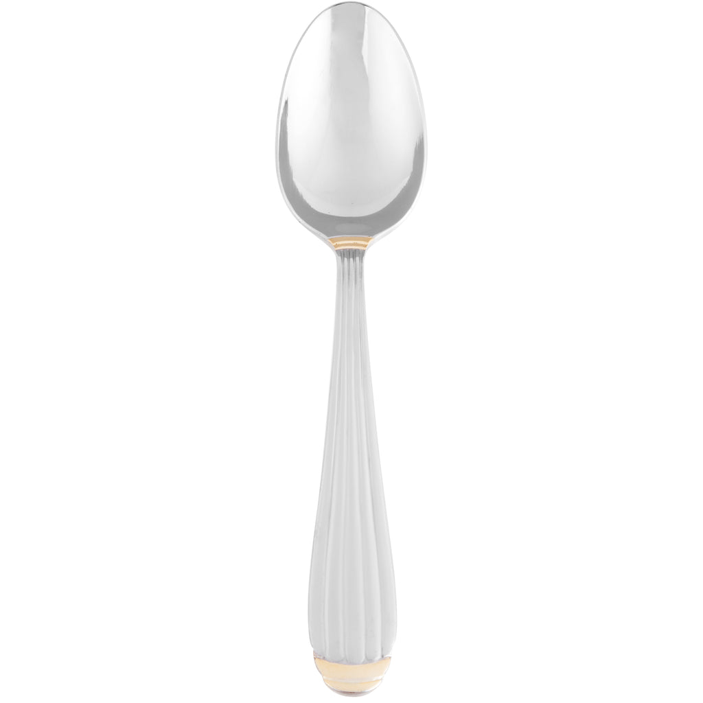 10 Strawberry Street PAR-DS Parisian Gold 18/0 Heavy Weight 7 3/4" Stainless Steel Dinner Spoon - 12/Pack