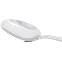 World Tableware 985 002 Varese 7 1/8" 18/8 Stainless Steel Extra Heavy Weight Dessert Spoon - 12/Pack