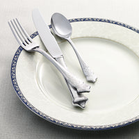 World Tableware 825 053 Kingdom 18/8 Extra Heavy Weight Stainless Steel 6 3/4" Butter Spreader - 12/Pack