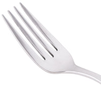 World Tableware 100 038 Baguette II 6 1/2" 18/8 Stainless Steel Extra Heavy Weight Salad Fork - 12/Pack