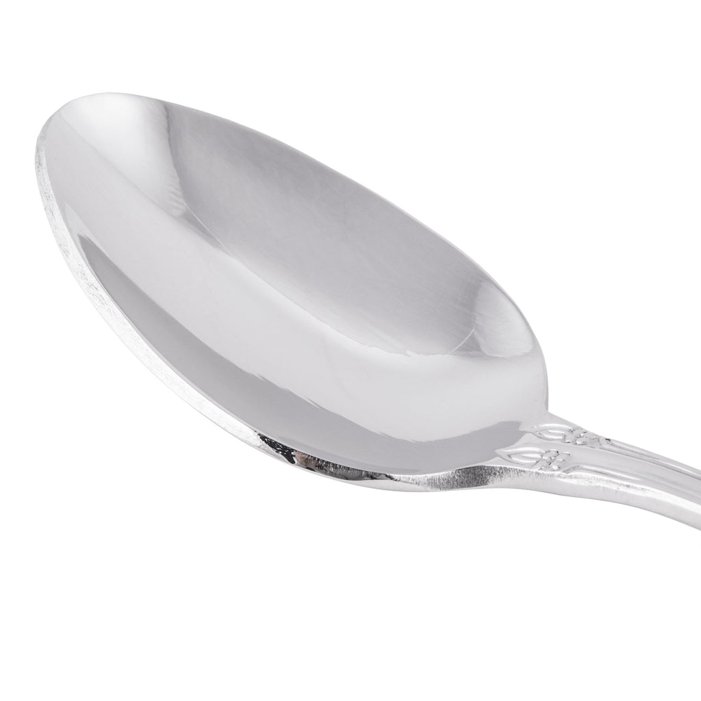 World Tableware 117 001 Lady Astor II 5 3/4" 18/8 Stainless Steel Extra Heavy Weight Teaspoon - 12/Pack