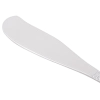 World Tableware 117 053 Lady Astor II 6 3/8" 18/8 Stainless Steel Extra Heavy Weight Butter Spreader - 12/Pack