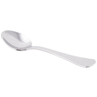 World Tableware 491 007 Serenade 4 1/2" 18/8 Stainless Steel Extra Heavy Weight Demitasse Spoon - 12/Pack