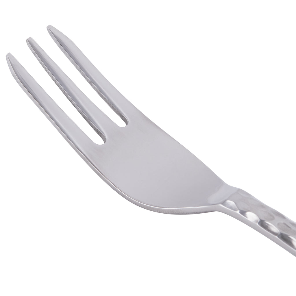 World Tableware 994 029 Aspire 5 7/8" 18/8 Stainless Steel Extra Heavy Weight Cocktail Fork - 12/Pack