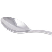 World Tableware 930 001 Briossa 6 1/2" 18/8 Stainless Steel Extra Heavy Weight Teaspoon - 12/Pack