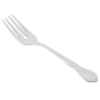 World Tableware 117 038 Lady Astor II 6 1/4" 18/8 Stainless Steel Extra Heavy Weight Salad Fork - 12/Pack