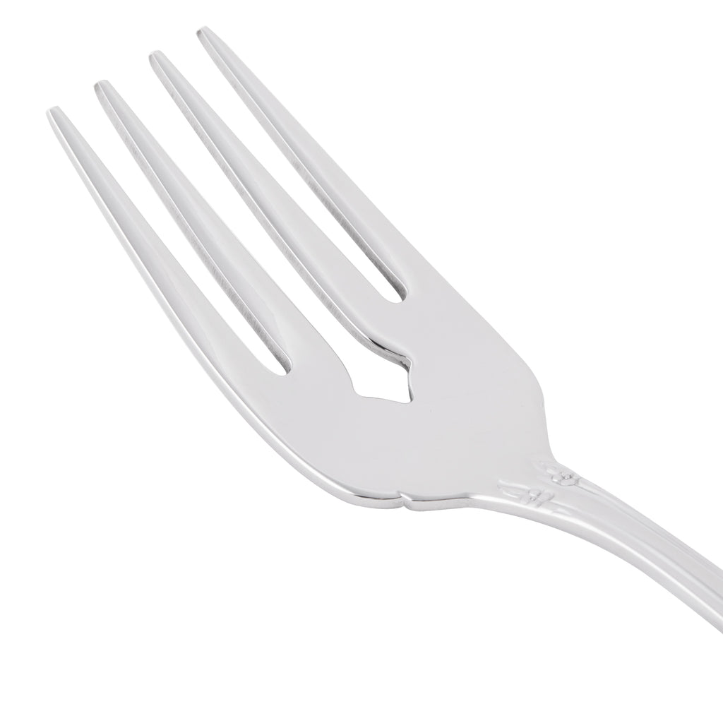 World Tableware 117 038 Lady Astor II 6 1/4" 18/8 Stainless Steel Extra Heavy Weight Salad Fork - 12/Pack
