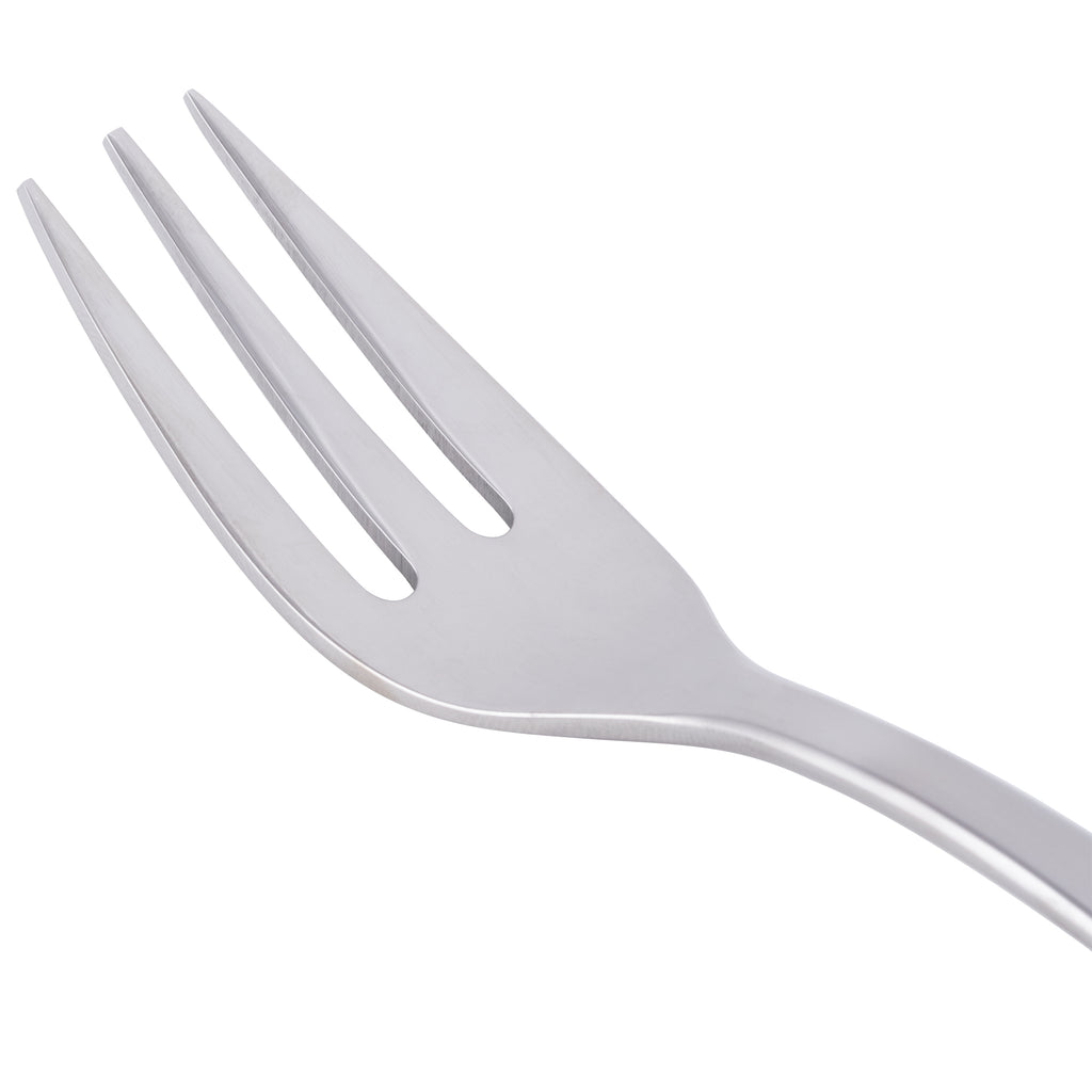 World Tableware 930 029 Briossa 6 1/8" 18/8 Stainless Steel Extra Heavy Weight Cocktail Fork - 12/Pack