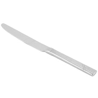 World Tableware 988 5502 Zephyr 9 3/8" 18/8 Stainless Steel Extra Heavy Weight Dinner Knife with Solid Handle - 12/Pack