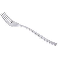 World Tableware 930 038 Briossa 7 1/4" 18/8 Stainless Steel Extra Heavy Weight Dessert / Salad Fork - 12/Pack