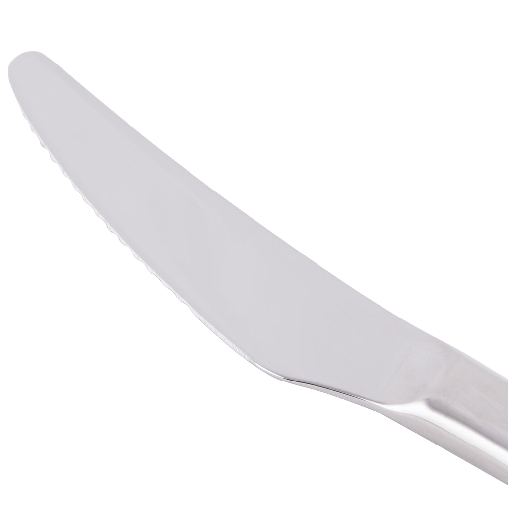 World Tableware 991 5502 Esquire 18/8 Extra Heavy Weight Stainless Steel 8 5/8" Dinner Knife - 12/Pack