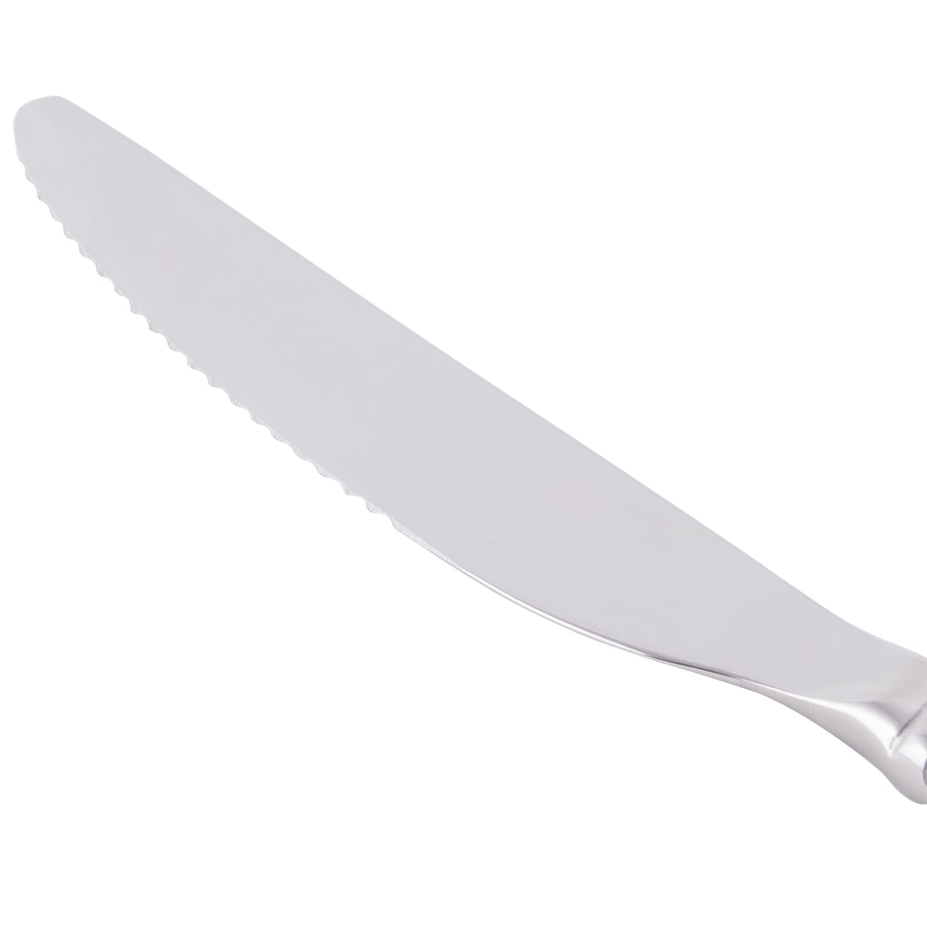 World Tableware 992 5502 Cimarron 18/8 Extra Heavy Weight Stainless Steel 9" Dinner Knife - 12/Pack