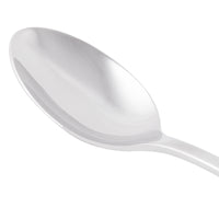 World Tableware 929 002 Quartet 7 1/4" 18/8 Stainless Steel Extra Heavy Weight Dessert Spoon - 12/Pack