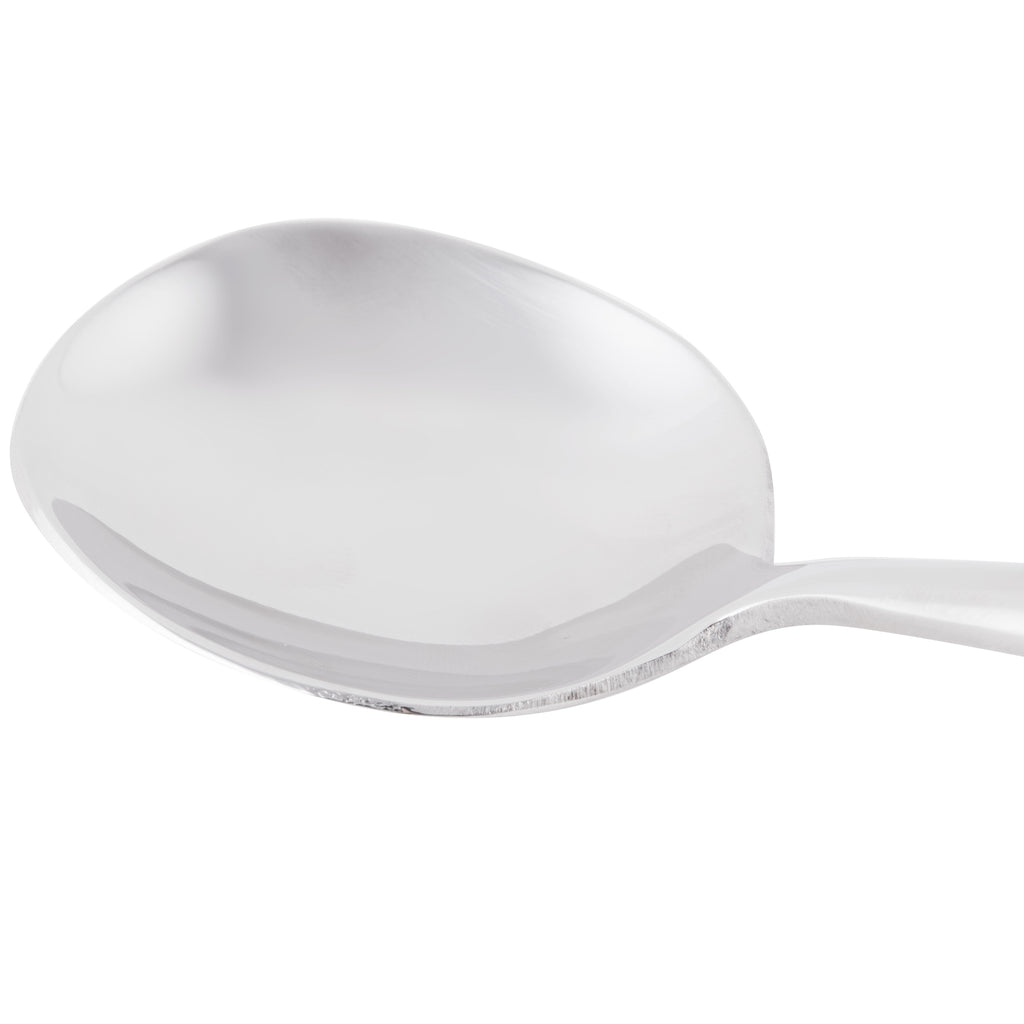 World Tableware 991 016 Esquire 18/8 Extra Heavy Weight Stainless Steel 6 1/8" Bouillon Spoon - 12/Pack