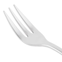 World Tableware 929 029 Quartet 6 1/8" 18/8 Stainless Steel Extra Heavy Weight Cocktail Fork - 12/Pack